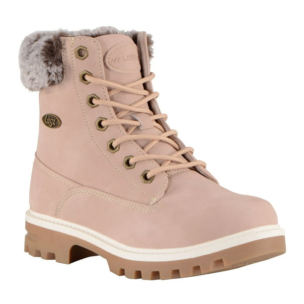 colorblock lug boots