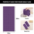 thumbnail image 3 of Pure Cotton Terry Kitchen Towels, Checkered Designed, Soft and Super Absorbent Dish Towels Kitchen Towels Purple 28*13 In, 3 of 6