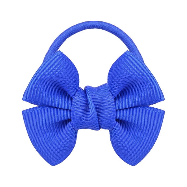 Baby Girls Hair Ties With Decorative Bows Elastic Ponytail Holders For And Toddlers Soft Gentle Hair Accessories