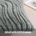 thumbnail image 4 of JIATER Pack of 2 Throw Pillow Covers Faux Fur Plush Couch Pillow Covers,18x18,Light Gray, 4 of 7
