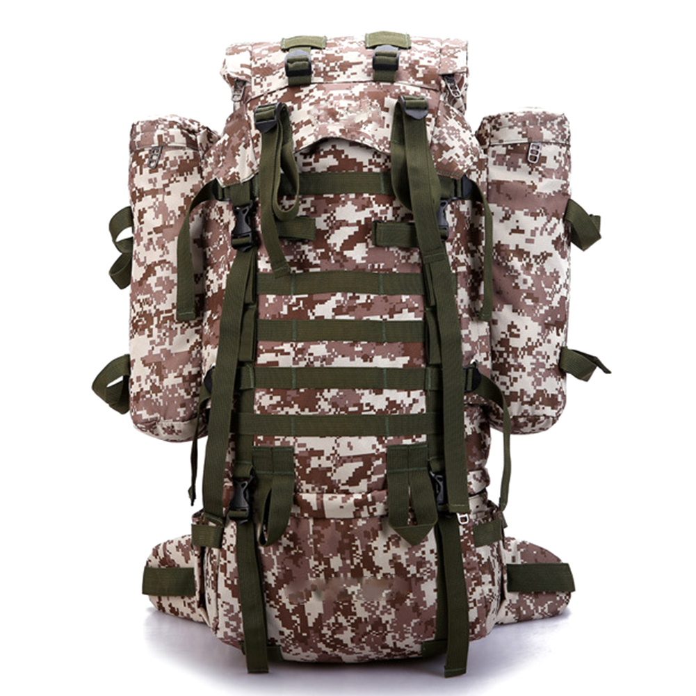 RONSHIN 80L Large Capacity Camouflage Hiking Backpack Waterproof