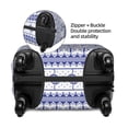 thumbnail image 4 of Daiia Abstract Gondola Snowflake Luggage Cover, Thickened Washable Travel Luggage Covers, Elastic Unique Baggage Covers for 18-20 inch Luggage-Small, 4 of 9