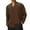Brown, variant on VJATTWR Turtleneck Shirt Men Neck Long Sleeve Undershirts Slim Fit Tight Thermal T Shirts Turtleneck Regular Fit Sweater Xxxl