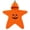 A35-Orange, variant on Gaexia Baby Starfish Onesie, Baby Star Suit, Halloween Clothes One Piece Soft Winter Outfits