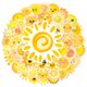 thumbnail image 4 of Calcomanía impermeable con diseño de grafiti Stickers Little Sun, 50 unidades, 4 of 4