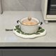 thumbnail image 4 of Toalla de mano de hoja verde, suave y absorbente, con hojas de alocasia y hojas de monstera, con lazo para colgar, ideal para el hogar, el baño y la cocina., 4 of 8