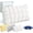 White, variant on Cooling Marshmallow Puff Pillow-Soft Pillow for Adults, Quilted Cool-Touch Bed Pillows, Soft Cloud-Like Fluffy Pillows for Sleeping, Bedroom, Side and Back Sleepers (Gray)