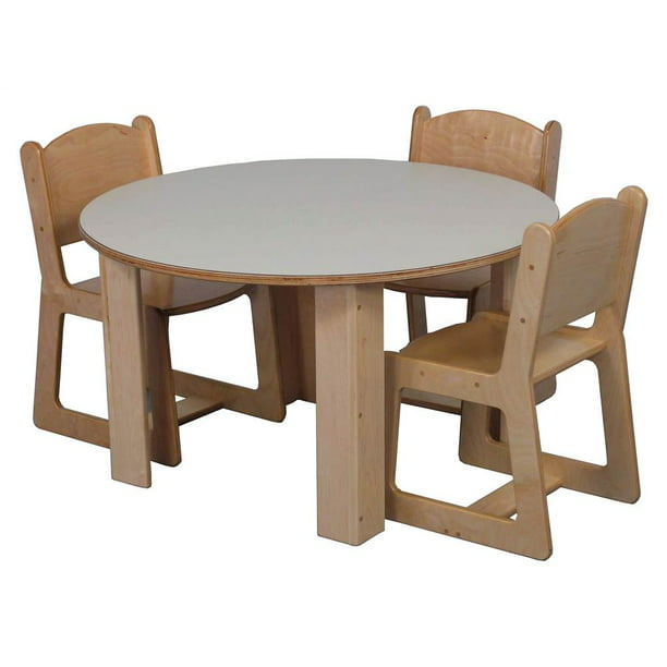 Mainstream Preschool Round Table 48 In, Round Preschool Table And Chairs