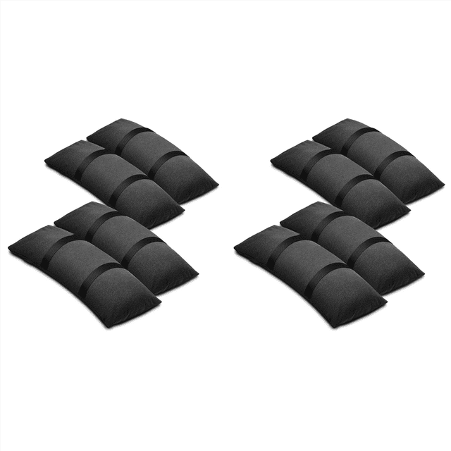 Poids de Base pour Parapluie, Sacs de Sable Extérieurs Remplissables, Résistants aux Intempéries, Poids pour Meubles de Patio, pour Support de Parapluie pour Jardin, 8 Pcs