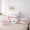 Pink 01, variant on Manfei Girls Kawaii Ribbon Bow Butterflies Twin Bedding Sets 7-Piece,Kids Teens Dreamy Princess Castle Bedding Comforter Set,Pink Reversible,Ultra Soft Home Decor