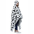 thumbnail image 6 of Catalonia Wearable TV Blanket with Sleeves Arms Warm Micro Plush Sherpa Fleece for Adult Large Wrap Throw Robe 72 x 55”, 6 of 7