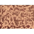 thumbnail image 1 of Ahgly Company Indoor Rectangle Abstract Brown Modern Area Rugs, 7' x 9', 1 of 4