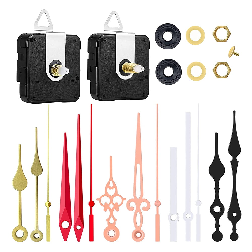 Quartz Wall Clock Movement Mechanism DIY Replacement Hands Motor Repair