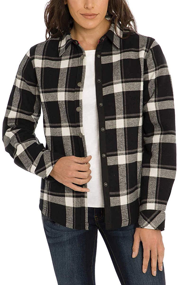 womens lined flannel