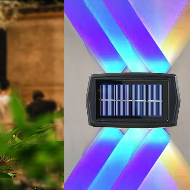Luces Solares Led para Exteriores, Focos para Jardines, Luces de Jardín, Iluminación Solar Inalámbrica para Patios y Senderos.