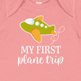 thumbnail image 4 of Inktastic My First Plane Trip Airplane Travel Boys or Girls Baby Bodysuit, 4 of 5