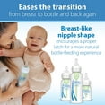thumbnail image 3 of Dr. Brownâ€™s Natural Flow Level 4 Narrow Baby Bottle Silicone Nipple, Fast Flow, 9m+, 100% Silicone Bottle Nipple, 6 Pack, 3 of 3