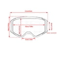 thumbnail image 3 of Gafas De Esquí Gafas Gafas De Motocross Al Aire Libre Para Adultos Cascos De Motocicleta Fuera De Carretera Gafas Inevent VI012653-03, 3 of 6
