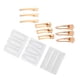 thumbnail image 4 of 12 moldes de silicona para hacer tú mismo y juego de pinzas para el cabello de resina epoxi, molde para joyería, 4 of 7