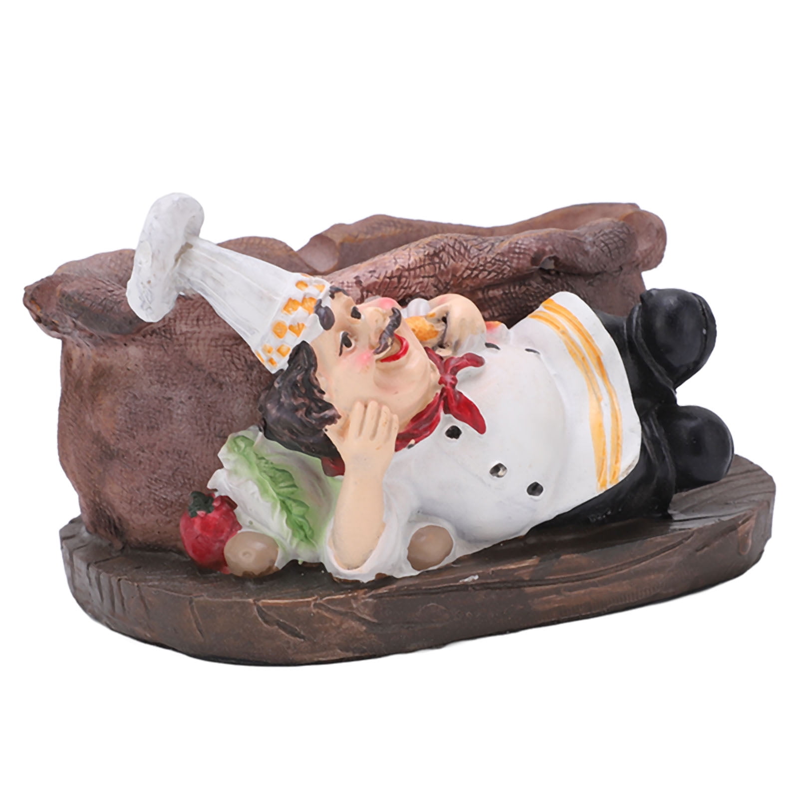 Chef Statue Decor, Cold Cast Resin Chef Statue Kitchen Decor Hand Made