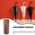 thumbnail image 6 of WHAMVOX 1Set Walnut Wood Umbrella Storage Holder with Water Collection for Business Owners, 6 of 8