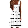 thumbnail image 1 of Vestidos Para Mujer Vestidos Casuales de Moda Comtable Sin Mangas Cuello Redondo Vestido Estampado Odeerbi ODB155529, 1 of 5