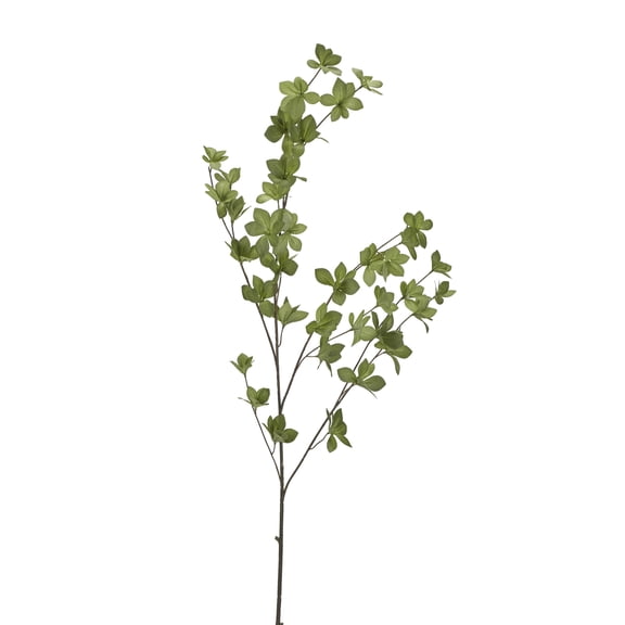 D&W Silks Green Foliage Branch