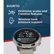Suunto المحيط Hoseless المعصم ووتش/الغوص الكمبيوتر