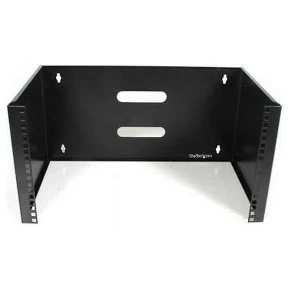 StarTech 6U 12-Inch Deep Wall Mounting Bracket Patch Panel