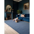 thumbnail image 4 of HAKUNA Waffle Bath Mat Set 3 Piece Blue,Woven Modern Bath Rug Mats, Absorbent Non Slip Bath Floor Mat, Soft Washable Boho Bath Rugs with Tassels for Bathroom, Bedroom, Kitchen,Tub, 4 of 7