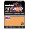 Boise FIREWORX Colored Paper, 20lb, 8-1/2 x 11, Pumpkin Glow, 500 Sheets/Ream -CASMP2201PKN