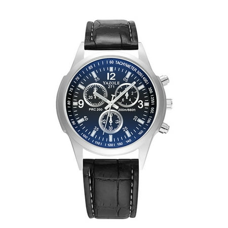 

Ladies Round Dial Leather Strap Quartz Watch Women Casual Business Wristwatch Holiday Gift