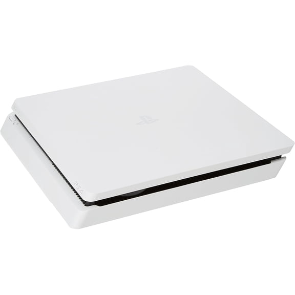 Restored Sony Playstation 4 Slim 500bg White Console (Refurbished)