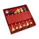 thumbnail image 3 of Juego De 6 Cucharas y Tenedores navideños Macarena con caja De regalo Estilo B, 3 of 8