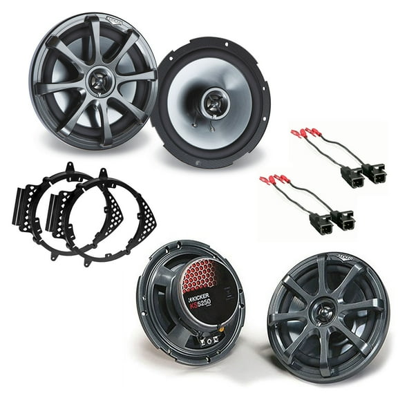 Kicker Chevy Silverado 07-12 46CSC654 6.5, 5.25 35W Speakers & Harness