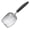 G001- Black (Black Handle), variant on Cat Litter Scooper, Pooper Scooper Long Handle, 16 in Overall Length, Diagonal Open Slots, Non-Clog Sifting, Feline Waste Removal, Navy Blue Handle, 1 Pc