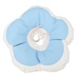 thumbnail image 3 of Cat Collar Shame Ring Floral Shape Soft Adjusting Cat Shame Neck Ring for Wound Recovery Blue M, 3 of 14