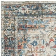 thumbnail image 5 of SAFAVIEH Saffron Coty Geometric Cotton Area Rug, Grey/Blue, 4' x 6', 5 of 7