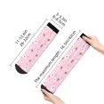 thumbnail image 4 of Fuzoiu Hand Drawn Strawberry Print Adult Socks, Crew Moisture-wicking Socks, Unisex Cushion Crew Socks,Casual Sports Ankle Socks, 4 of 7
