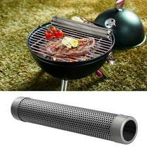 FOLOYORI 1Pack Round Pellet Tube Smoker for Bbq Smoke Tube Outdoor Enthusiasts