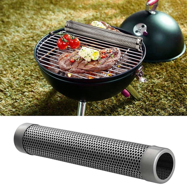 WEUVEB 1Pack 12 Inch Pellet Tube Smoker for Smoking Pellets Home Cooks