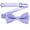 E078-Purple, variant on Classic Solid Color Bow Tie for Boys, Cute Bow Tie for School Uniform Shirts, Perfect for Back To School Season
