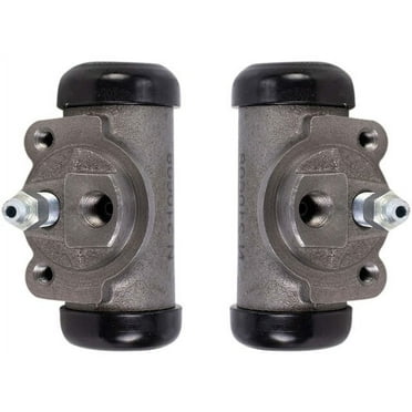 Rear Drum Brake Wheel Cylinder Set 2 Piece - Compatible with 1995 - 2021 Toyota Tacoma 1996 1997 1998 1999 2000 2001 2002 2003 2004 2005 2006 2007 2008 2009 2010 2011 2012 2013 2014 2015 2016