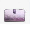 thumbnail image 3 of Michael Kors Women's Jet Set Large Ombré Signature Logo Wristlet Wallet (Dark Purple Multi), 3 of 3