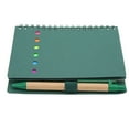 thumbnail image 2 of Journal Book, Notebook Innovative Design Double Coil With Insert Pen For Business Office Stationery Green, 2 of 8