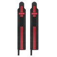 thumbnail image 2 of Un par de muñecas protectoras transpirables, ajustables y cómodas apoyan el levantamiento de pesas deportivas y el Fitness negro y rojo., 2 of 10