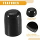 thumbnail image 5 of 1 tapón de extremo de manguera de vacío de admisión de tapa de refrigerante de silicona universal de 35 mm y 1,38 pulgadas de diámetro interior - Coche para puerto de agua de vacío de derivación del calentador de refrigerante - Silicona negra Unique Bargains Tapa de manguera de silicona, 5 of 6