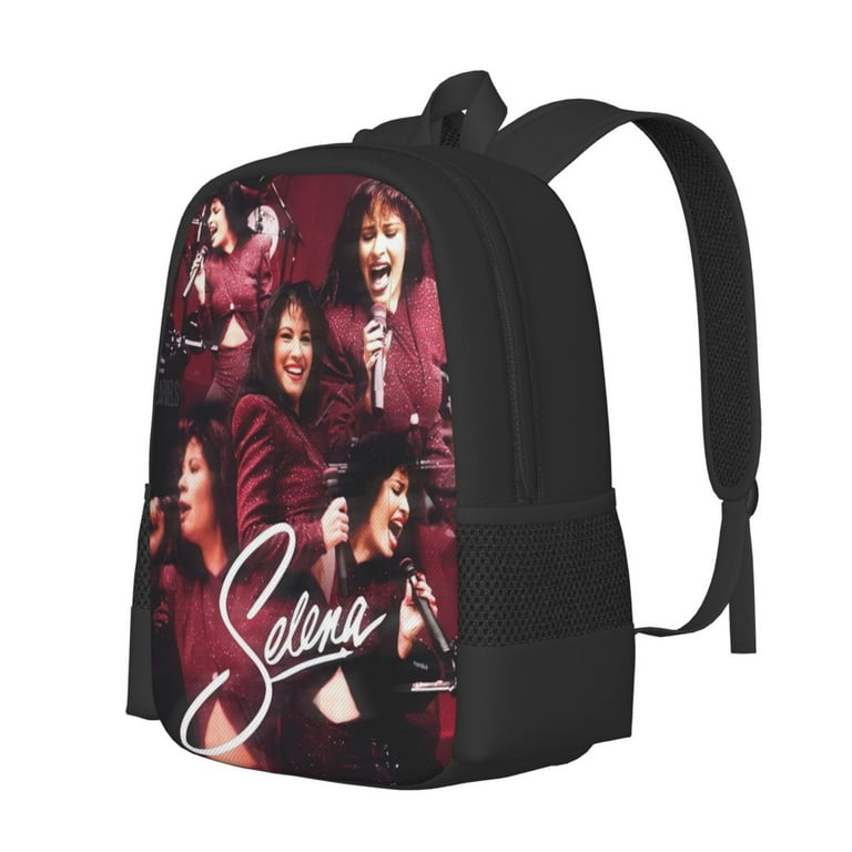 ★COURONNE★ Selena Rev Backpack 28_RXBBX25111BKX Selena Quintanilla Backpack,3d Print Laptop Backpack