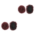 thumbnail image 4 of Seitruly Textura , fácil de manejar, cabello rizado afro corto para mujeres a la moda con exquisito Q9 33 P9 33 2piezas, 4 of 6