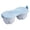 As shown#2, variant on Microwave Egg Poacher 2 Egg Capacity Poached Egg Maker Egg Cooker for Eggs Benedict Florentine Breakfast Salad Meal Prep Dishwasher Safe Compact Kitchen Gadget for Home Office Quick Cooking